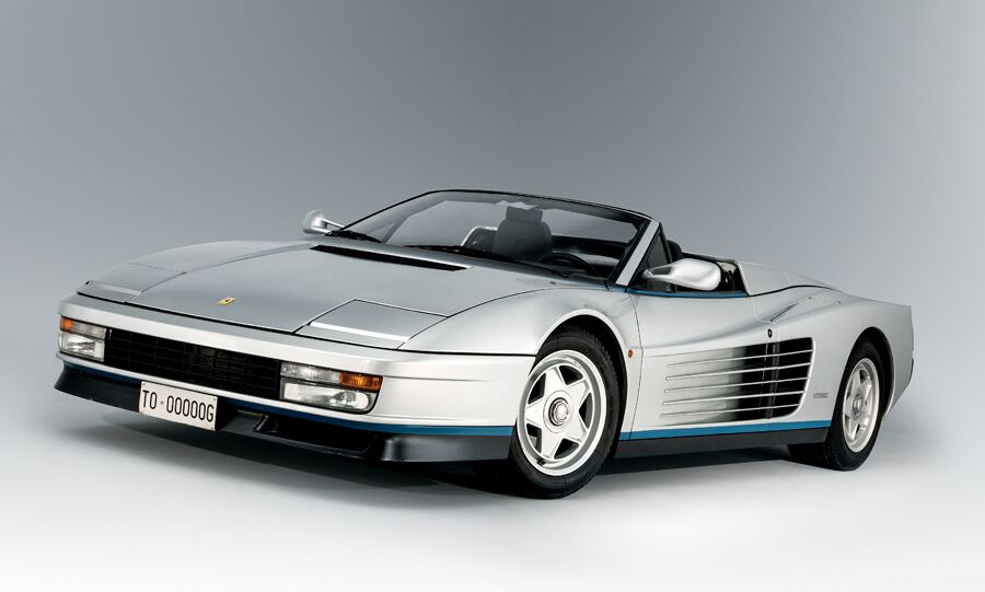 自動車 Ferrari Testarossa 'Silver Special' 1986 Ferrari Testarossa Spider Valeo - Sports Car Market